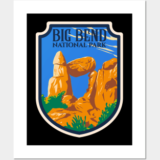 Big Bend National Park Emblem Posters and Art